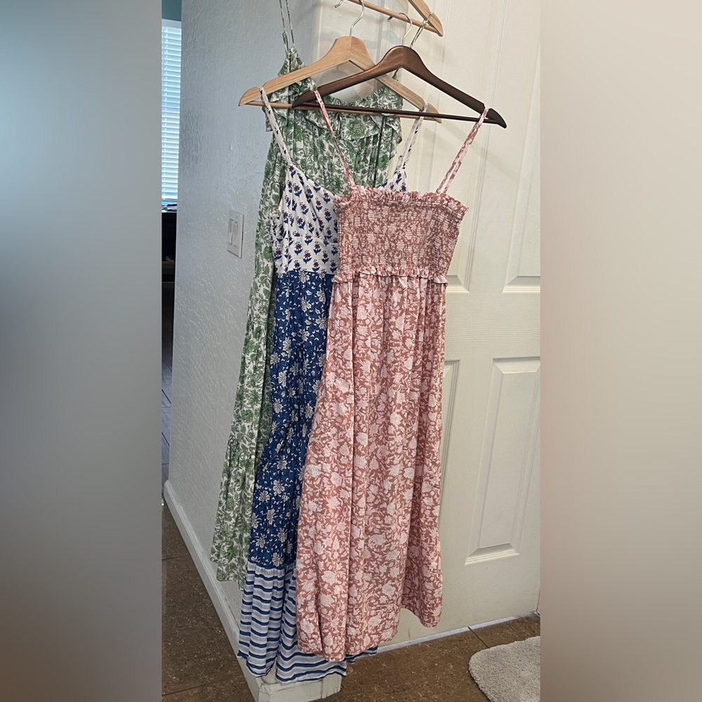 Spring Sale!! 💐 3 J. Crew Floral Print Maxi Dresses.